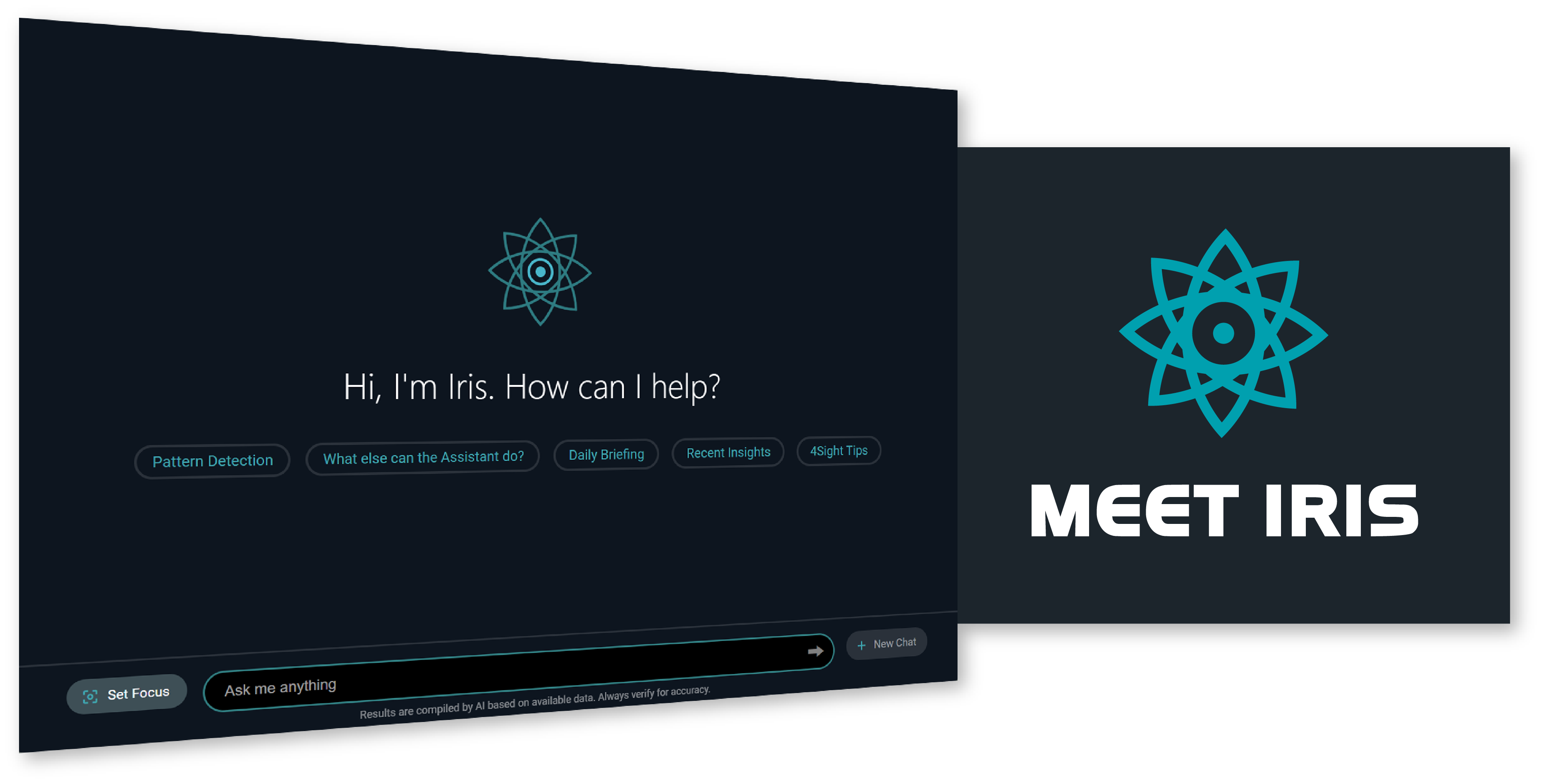 Meet Iris and photo of product